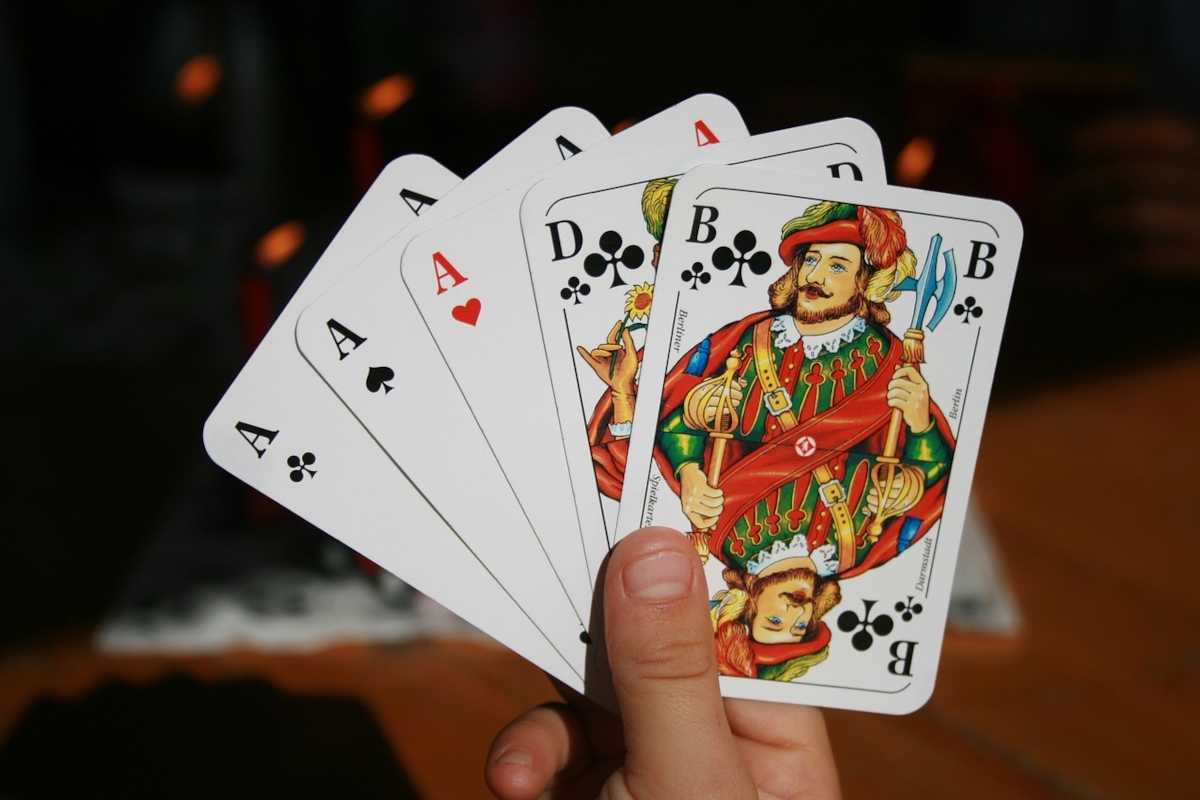 cartes de poker professionnels